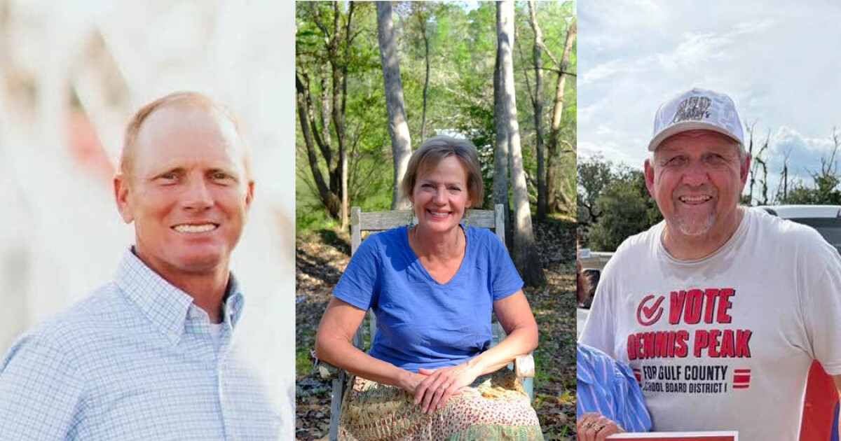Left to Right: Chad Bailey, Pamela Palmer and Dennis Peak