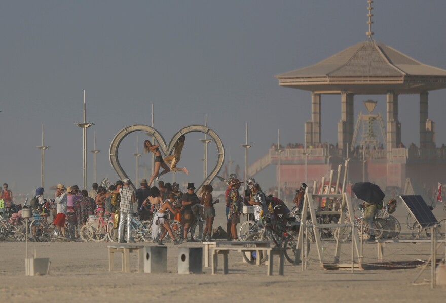 In September 2017, about 70,000 people from all over the world gathered for the annual Burning Man arts and music festival in Nevada's Black Rock Desert.
