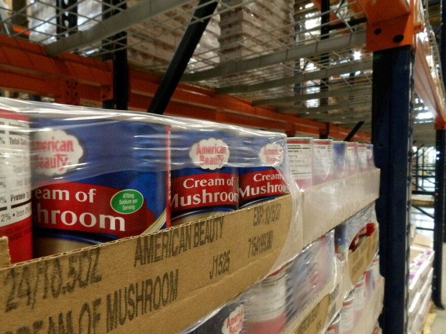 Millions of dollars worth of food is donated to All Faiths Food Bank each year.