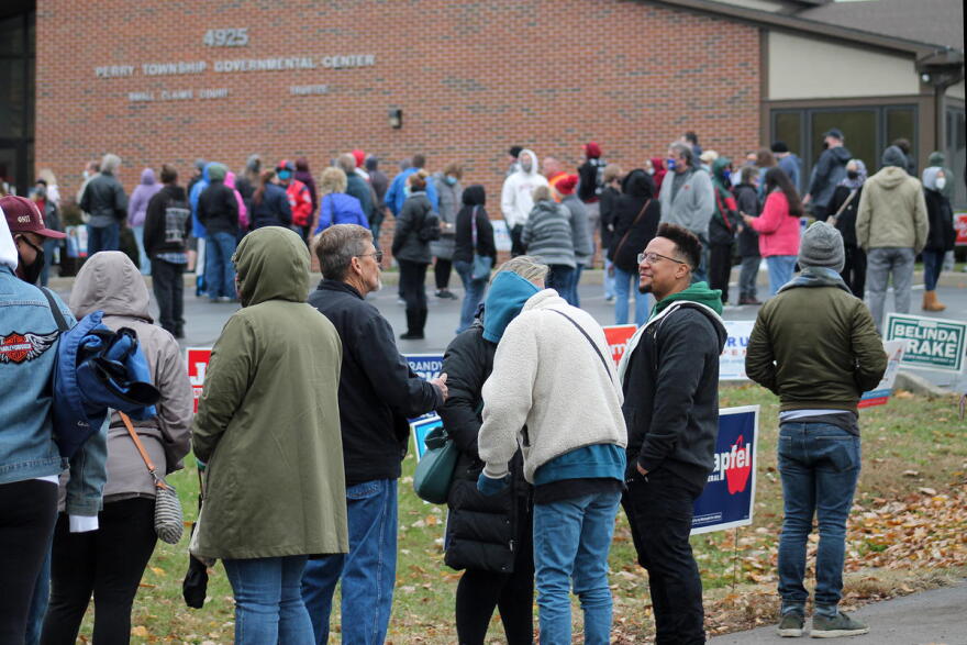 In Indiana, like many states, there's been a huge increase in the number of people voting early this year.