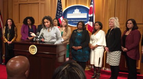 In February, Rep. Janine Boyd (D-Cleveland Heights) introduced Aisha's Law, along with several of  the bill's co-sponsors.