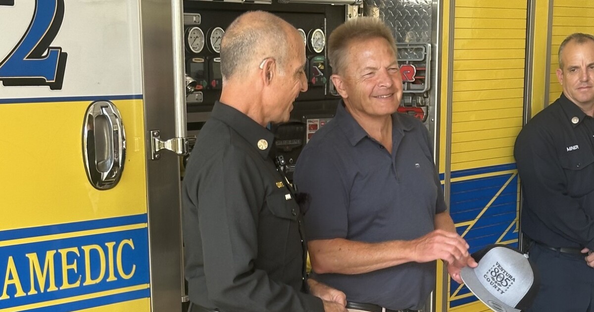 Ventura County heart attack survivor meets the first responders who saved his life