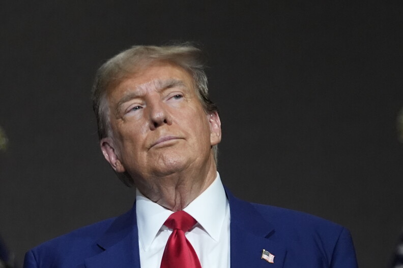 Republican presidential candidate former President Donald Trump.