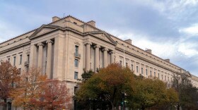 The U.S. Department of Justice building.