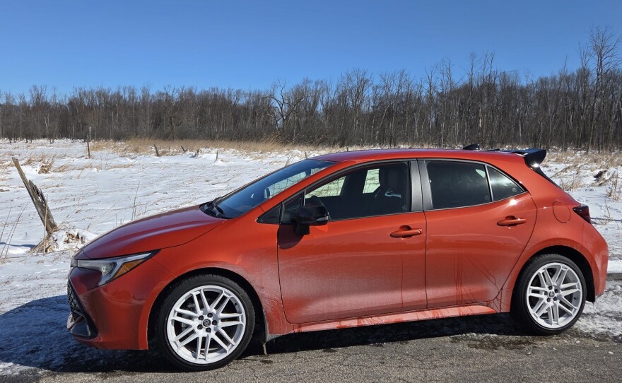 2026 Toyota Corolla Hatchback FX profile