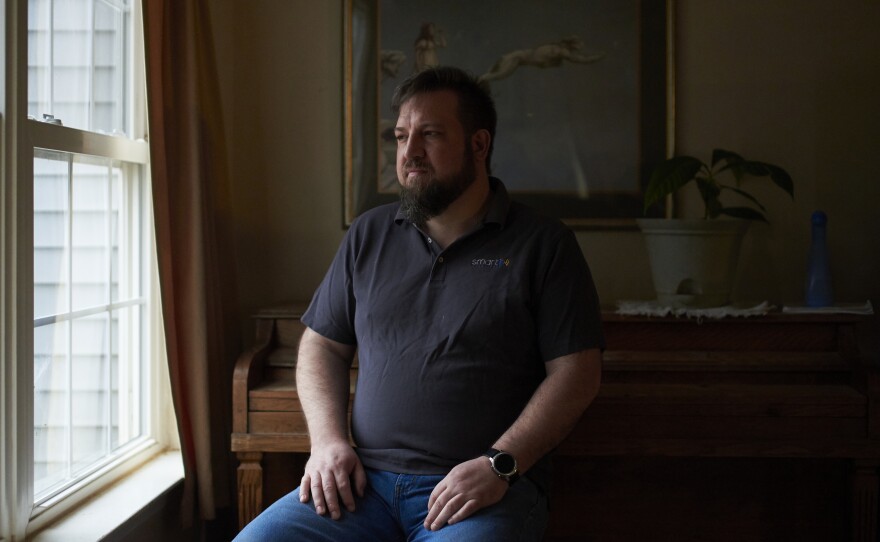 Drew Lehman of Lansdale, Pa., became unable to work after a traumatic car accident.