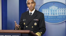 Surgeon General Dr. Vivek Murthy speaks during the daily briefing at the White House in Washington, Thursday, July 15, 2021. (Susan Walsh/AP)