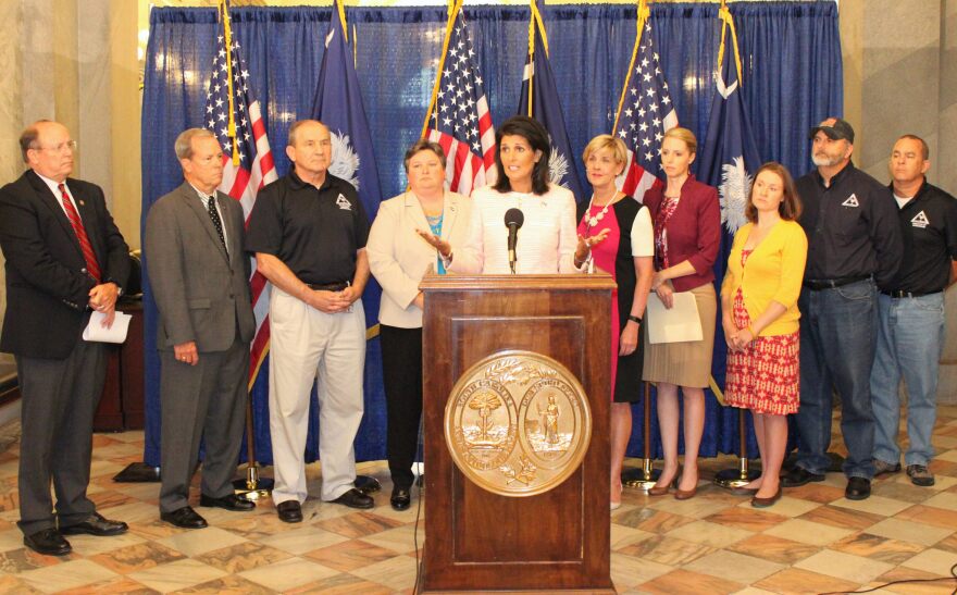 Gov. Haley, South Carolina Floods