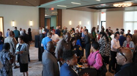 Most of the people who attended the Tallahassee City manager finalists public meet-and-greet at Parkview at Cascades on Sept. 1 were regulars in Tallahassee's local government circles: city employees, local electeds, political candidates and local activists who regularly attend city commission meetings.