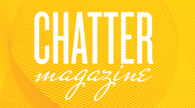 “Chatter Magazine” logo.