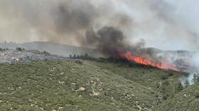 The lightning-caused Grapevine Fire sparked on Mingus Mountain on the Verde Ranger District on July 21, 2023.