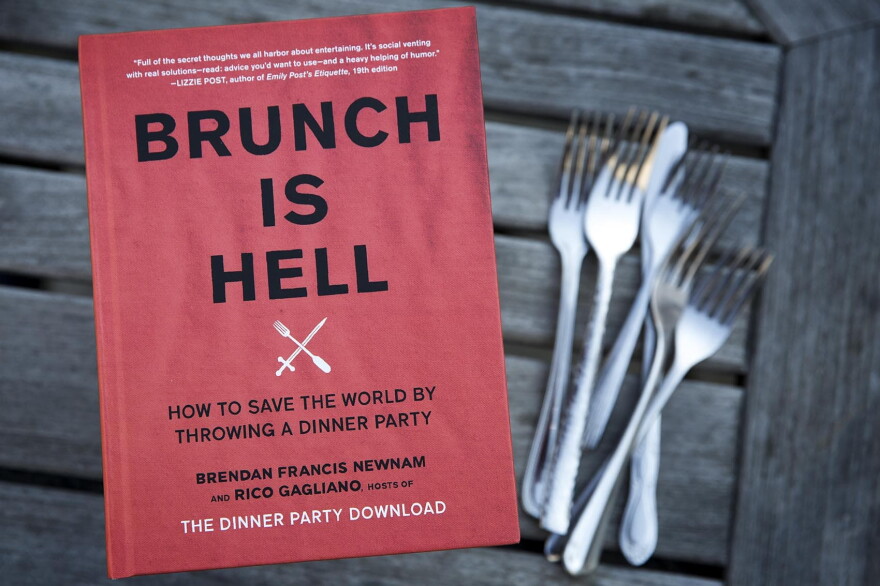 "Brunch Is Hell," by Rico Gagliano and Brendan Francis Newnam. (Robin Lubbock/WBUR)