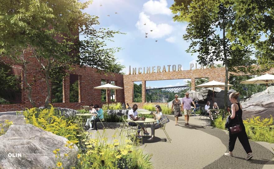 Take a look inside the latest designs for a new High Falls State Park ...