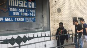 RadioActive's Tre'vion Sinclair, Kenny Ou and Joshua Fernandes go to meet Dave Sandlund at Neptune Music in the University District.