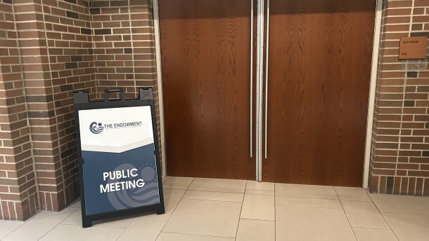 The Endowment’s public meeting at CFCC.