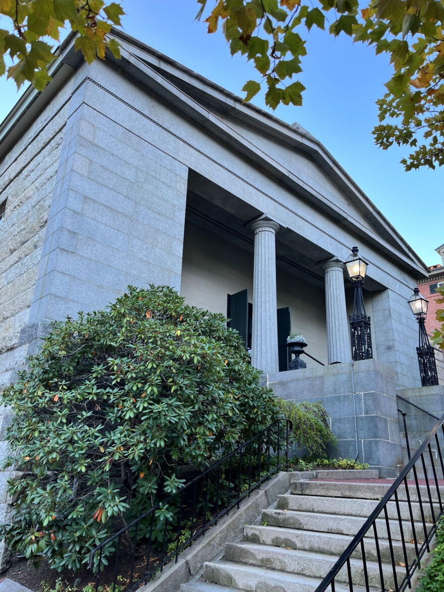 Whitman and Poe would meet in the Providence Athenaeum during their brief courtship