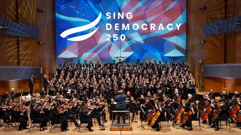 Sing Democracy 250