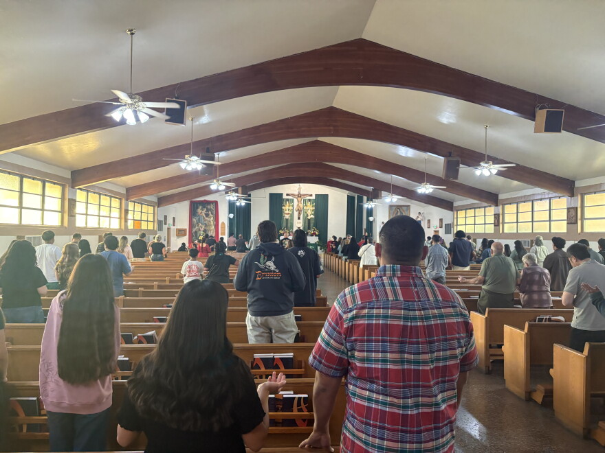 St. Anthony Mary Claret Church has experienced a decline in attendance at its masses, especially those held in Spanish.