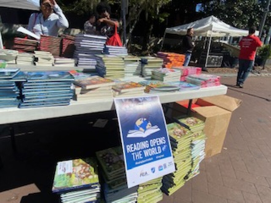 Over 25,000 free books were distributed to children across Tallahassee-Leon county.