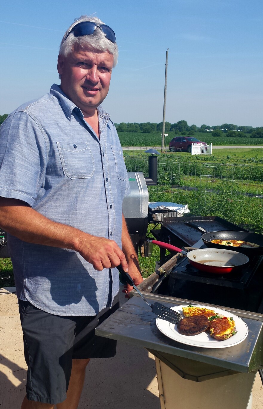 Mark Runyan of Oakview Farms Meat is a fourth generation farmer.