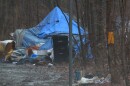 The City of Bloomington said it will clear a homeless camp behind the Wheeler Mission on the city’s west side Thursday.