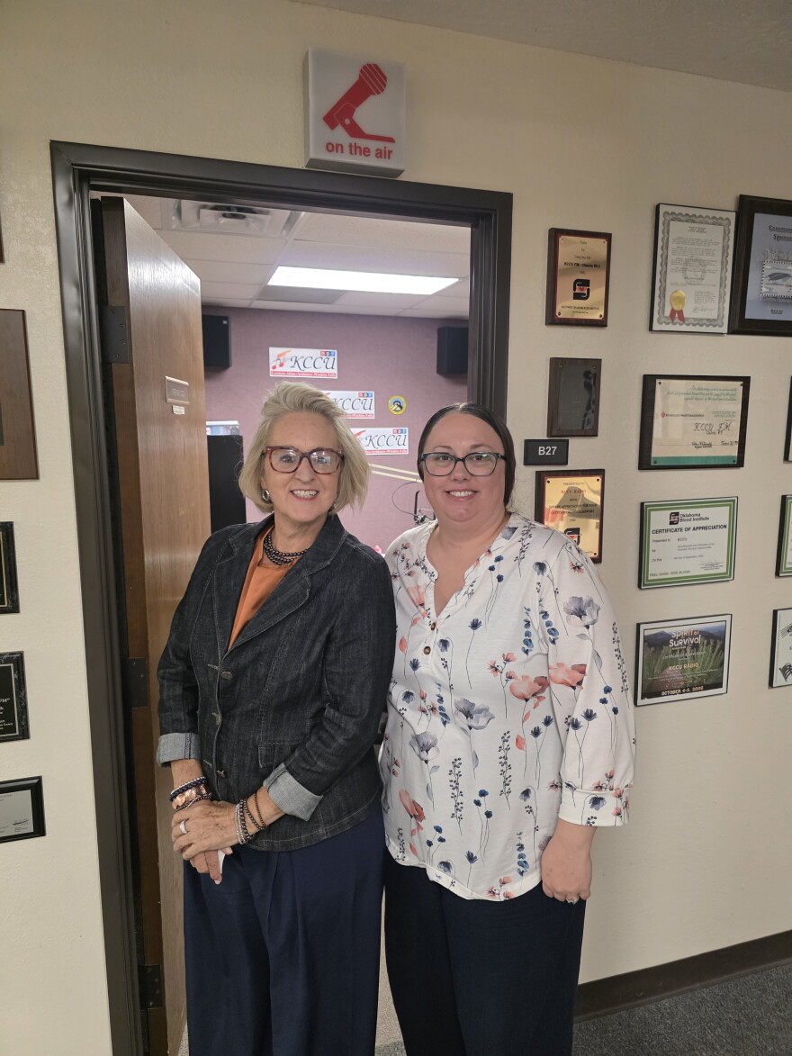 Kathy Suttles and Amanda Purser
