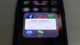 Apps for Facebook, Instagram, Twitter and other social networks on a smartphone. (Chandan Khanna/AFP/Getty Images)