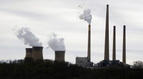 This photo taken May 5, 2014 shows the stacks of the Homer City Generating Station in Homer City, Pa. (AP Photo/Keith Srakocic)