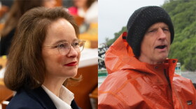 Rep. Sarah Vance (left) and Brent Johnson (right)