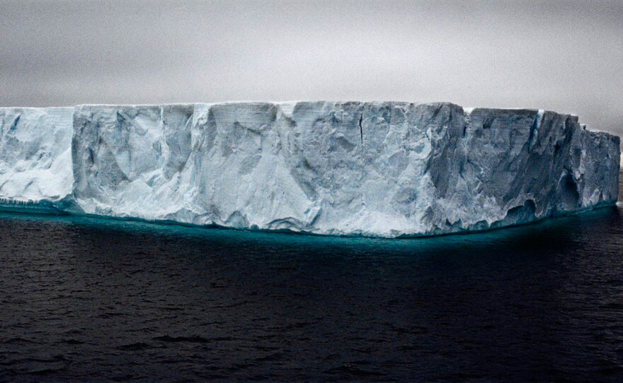 Giant Tabular Iceberg, Weddell Sea, Antarctica, 2005