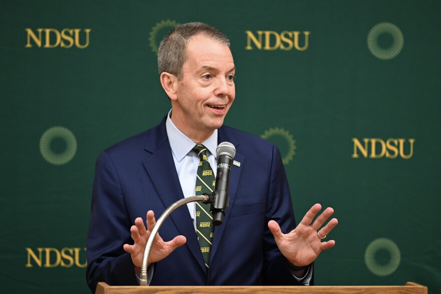 NDSU President Dr. Marshall Stewart
