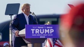 Donald Trump launched his latest presidential campaign with a rally in Waco, Texas. At the beginning of the rally, Trump played a song featuring the "J6 Prison Choir," made up of defendants in jail on charges related to the Jan. 6, 2021 attack on the U.S. Capitol.