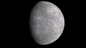 telescope image of Mercury