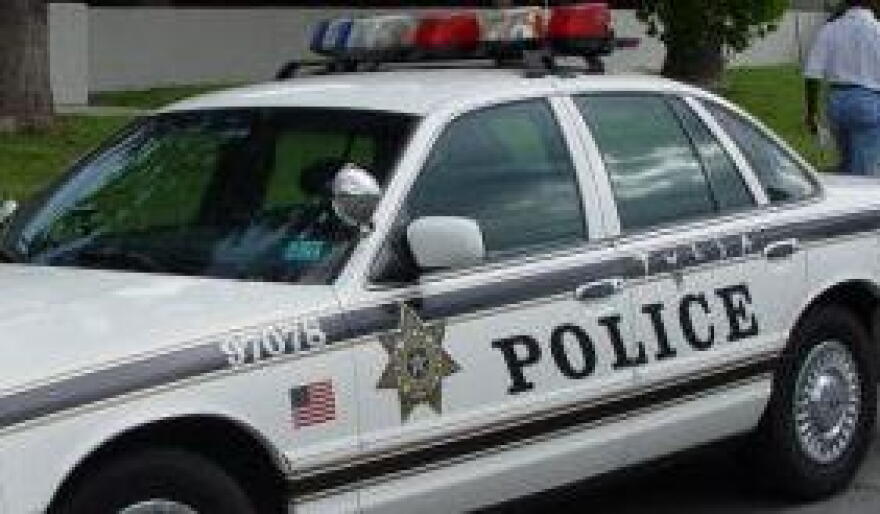 A Tulsa Police car.