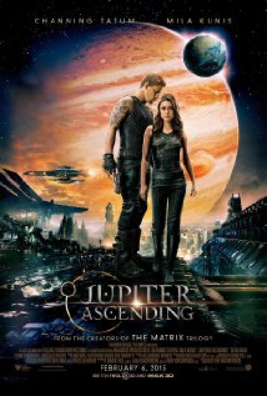 Jupiter Ascending stars Channing Tatum, Mila Kunis, and Oscar-nominated Eddie Redmayne.