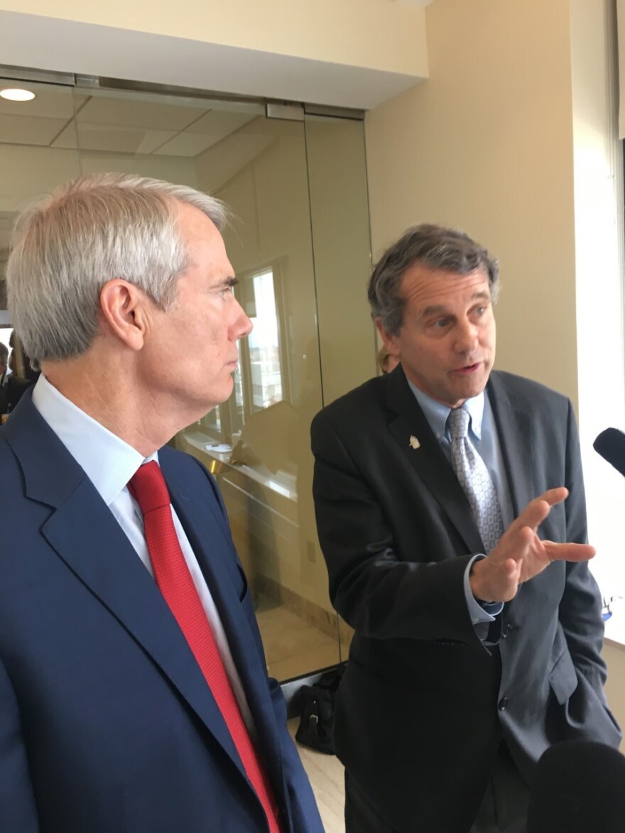 Picture of Senators Rob Portman and Sherrod Brown