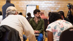 Residents gathered in groups to share ideas about spending nearly $24 million in ARPA funds