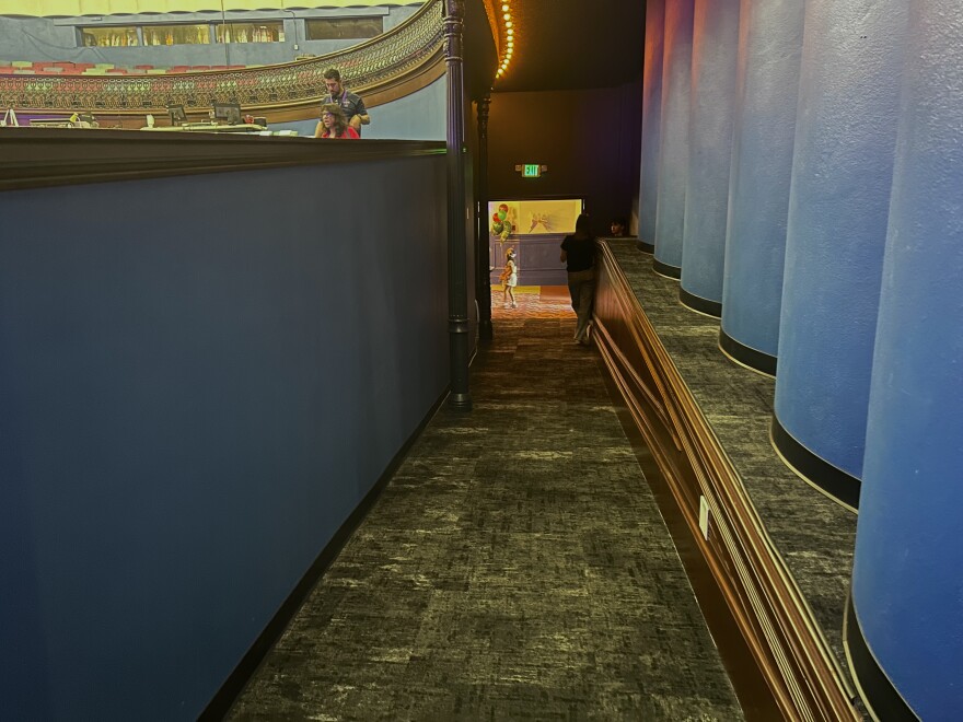 The Magik Theatre now has an accesibility ramp for seating access.