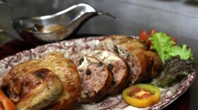 The <em>rellenong manok</em> at La Cocina de Tita Moning, a restaurant in Manila. Chef Suzette Montinola uses a traditional recipe from the 1930s that belonged to her grandmother.