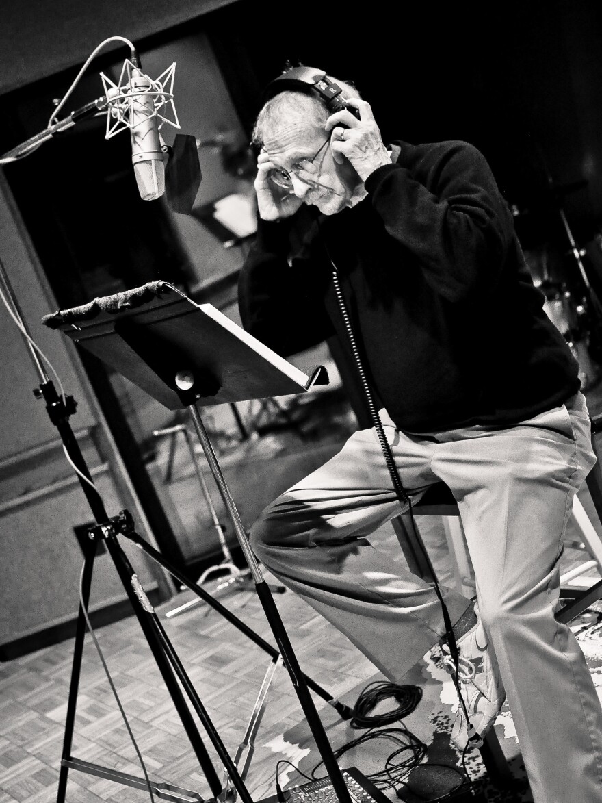 Philip Levine was in his 80s when he recorded his poetry with Benjamin Boone's band.
