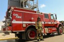 Matt Scoralle is a seasonal firefighter in Fresno County.
