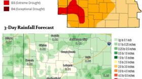 National Weather Service Drought Map