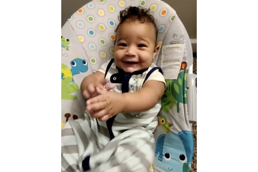 Aime'e Elliott, the mother of 5 month old Jacion, participates in the Indianapolis Healthy Start Program.