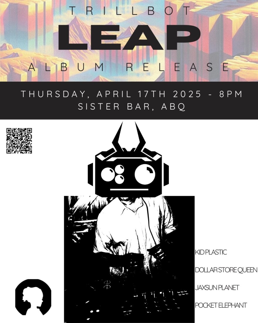 TrillBot and friends celebrating the release of their album "Leap"