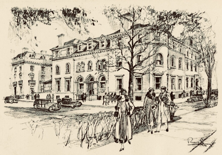 American artist Louis Ruyl, Curtis Institute of Music