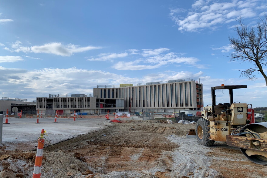 The new hospital site is located on the east side of bypass 45/46.