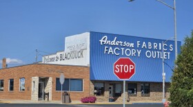 Anderson Fabrics Factory Outlet in Blackduck on Sept. 10, 2025.