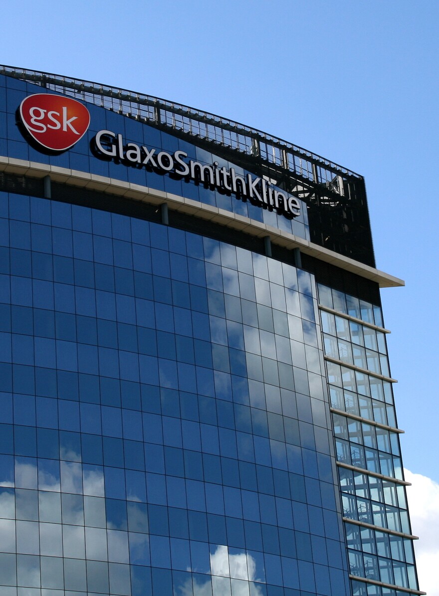 Image of GlaxoSmithKline headquarters in west London.