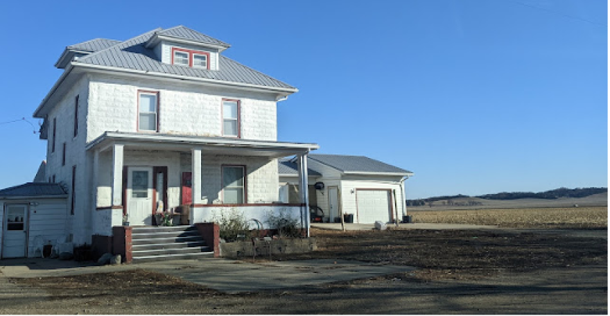 About the only reminder of the Children’s Home is a square, three-storied farm house, once a school.