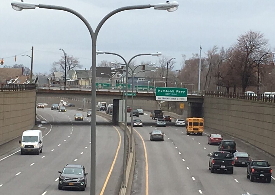 The Kensington Expressway at Humboldt Avenue